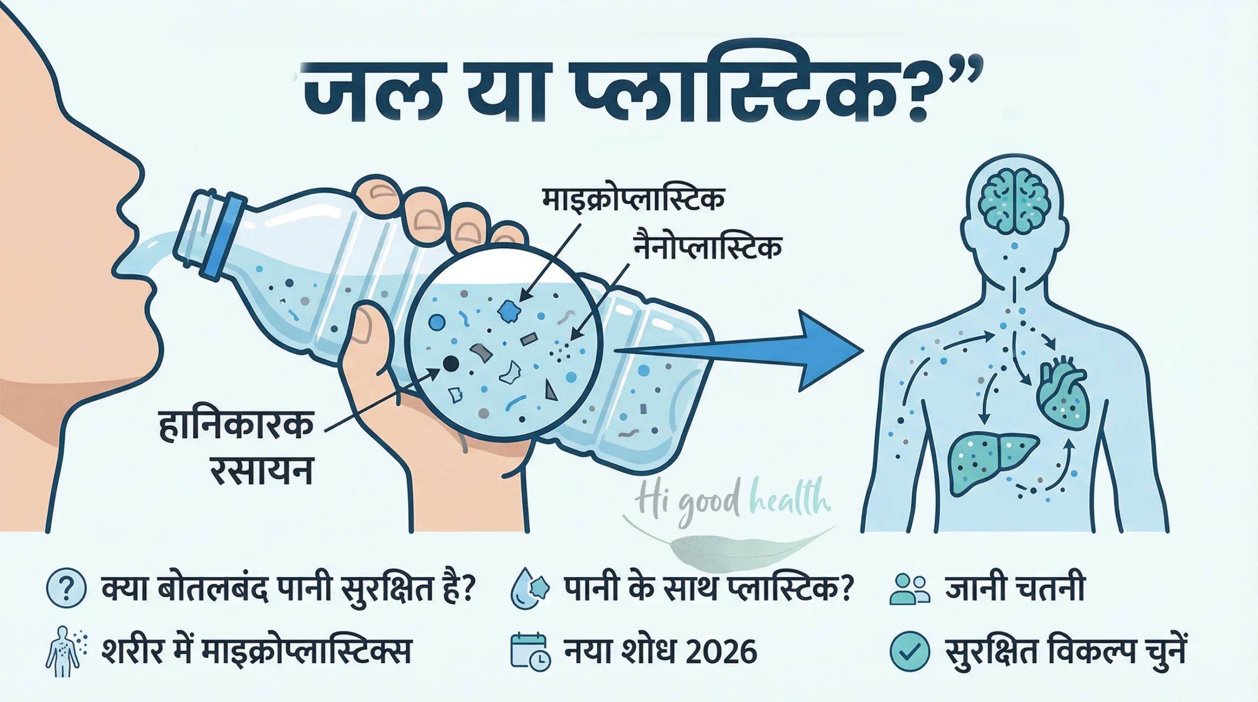 क्या 2026 में प्लास्टिक की बोतल से पानी पीना सुरक्षित है? नई रिसर्च के चौंकाने वाले खुलासे 4 Are plastic bottles safe for drinking water 3 Hindi scaled