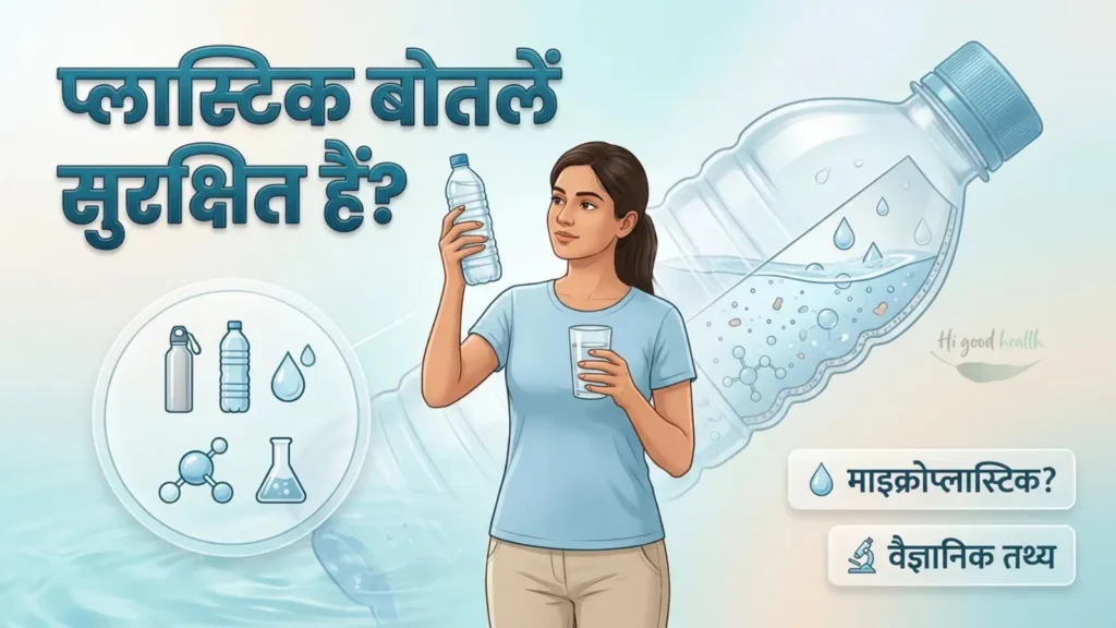 क्या 2026 में प्लास्टिक की पानी की बोतल सुरक्षित है? नई रिसर्च में 2.4 लाख प्लास्टिक कण मिले हैं! जानें इसके साइड इफेक्ट्स (Side Effects) और स्टील या तांबे (Copper) जैसे सुरक्षित विकल्पों के बारे में।