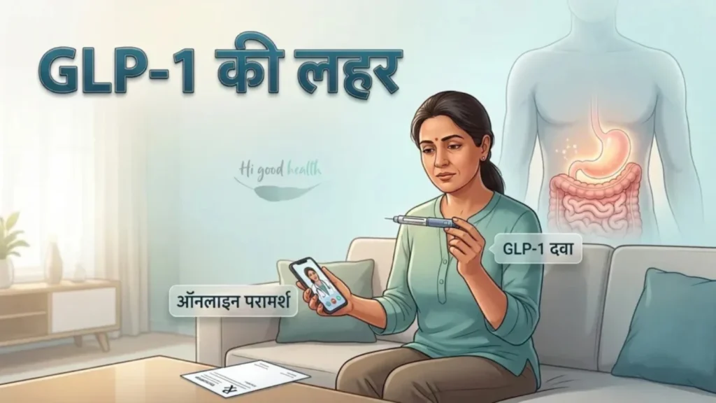 GLP-1 दवाओं की पूरी जानकारी: ये क्या हैं, कैसे काम करती हैं, फ़ायदे, दुष्प्रभाव, और भारत में सुरक्षा (2026)