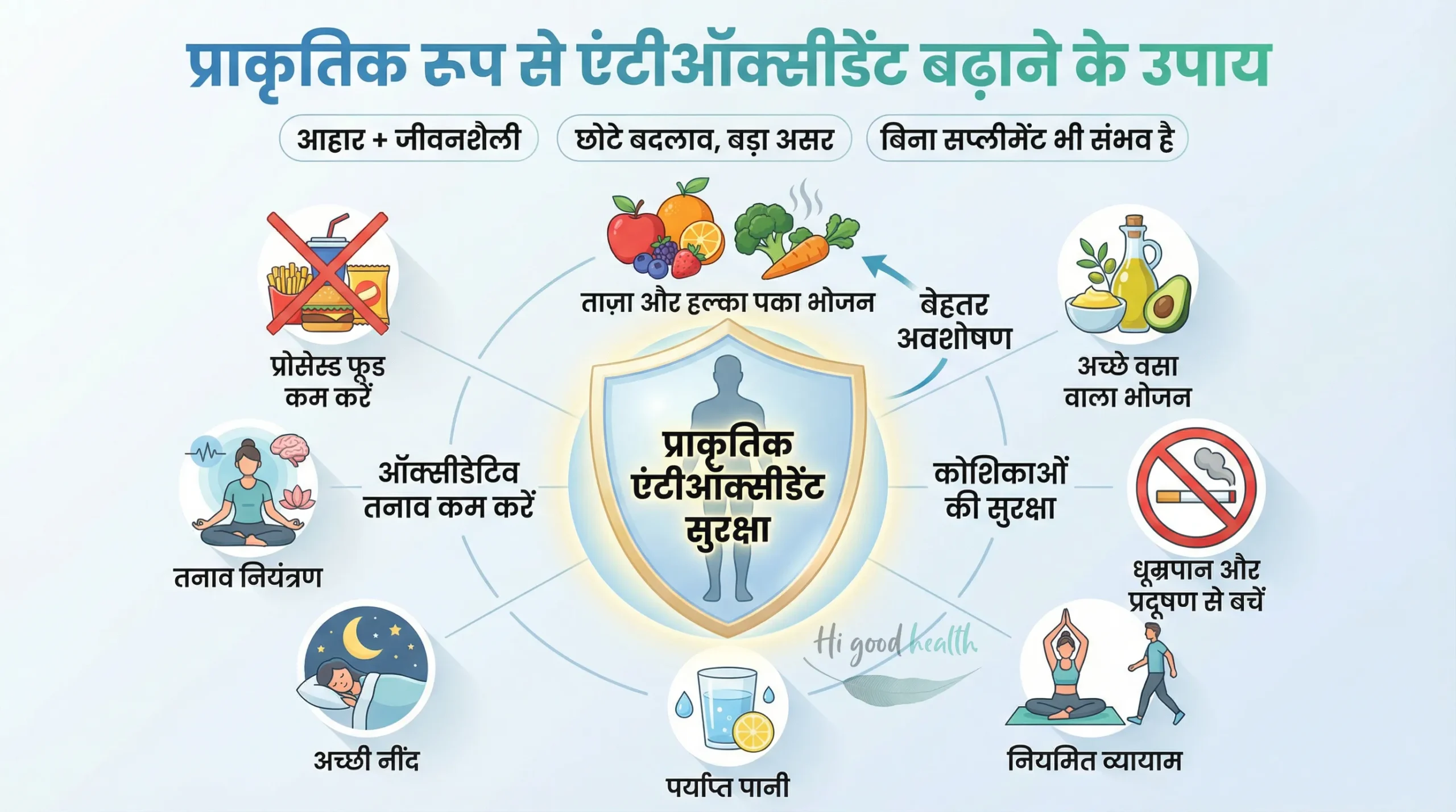 एंटीऑक्सीडेंट कवच: बीमारियों के खिलाफ आपके शरीर की पहली सुरक्षा पंक्ति 4 The Antioxidant Shield Hindi 3 scaled