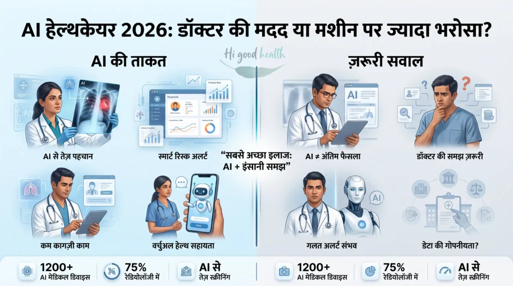 हेल्थकेयर में एआई: 2026 में मरीजों के लिए उम्मीदें और खतरे 4 5. इंसानी अपनापन कम होना (Erosion of Human Touch)