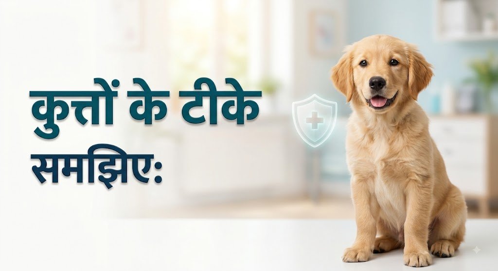 कुत्तों के टीके समझिए