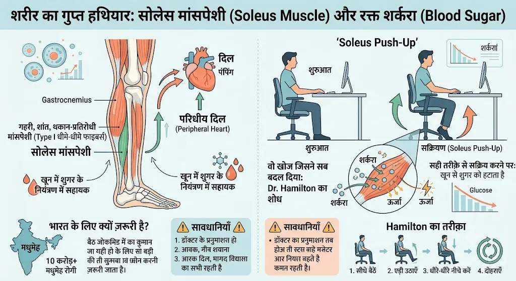 पिंडली की एक छोटी मांसपेशी