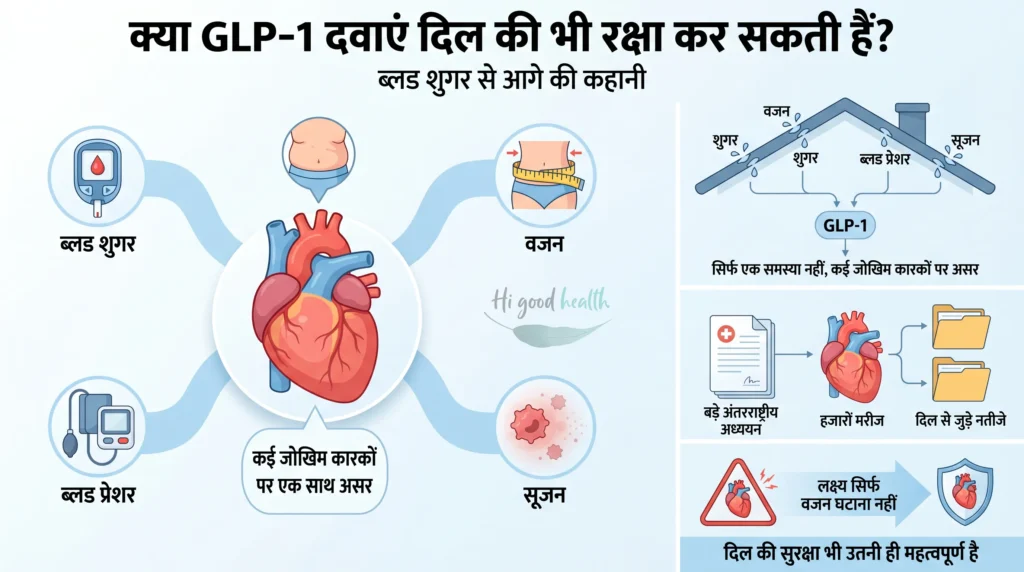 दिल और किडनी के फायदे: इसका सबूत भारतीयों के लिए क्या मतलब रखता है | भाग 8 3 कई सालों तक डॉक्टर डायबिटीज़ का इलाज एक ही मुख्य लक्ष्य से करते थे: ब्लड शुगर कम करना।