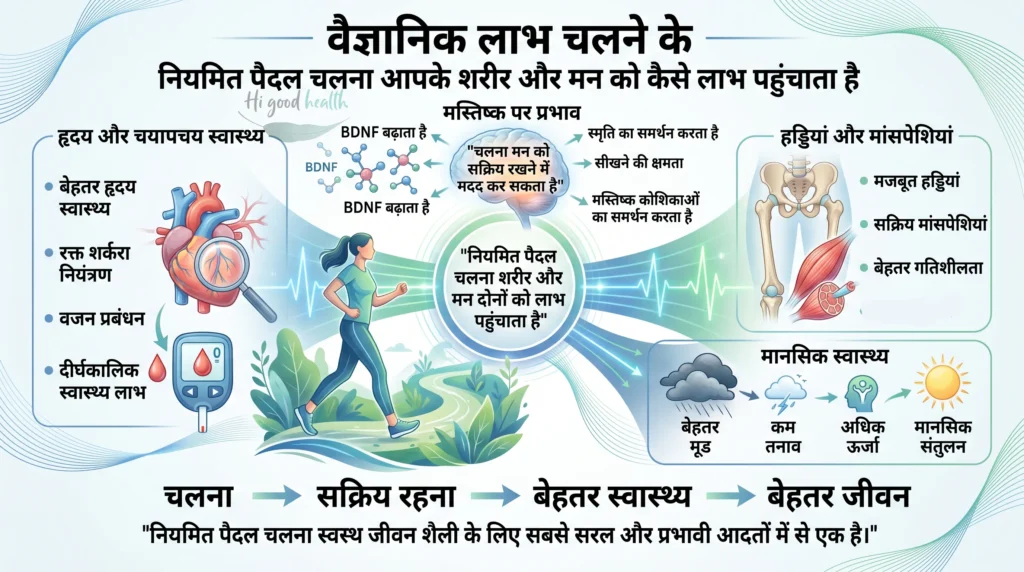 वॉकिंग पर रिसर्च क्या कहती है?