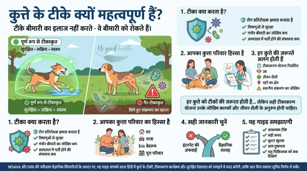 कुत्तों के टीके समझिए: वैक्सीन आपके पालतू और आपके परिवार की कैसे रक्षा करती हैं 2 कुत्तों के टीके समझिए: वैक्सीन आपके पालतू और आपके परिवार की कैसे रक्षा करती हैं