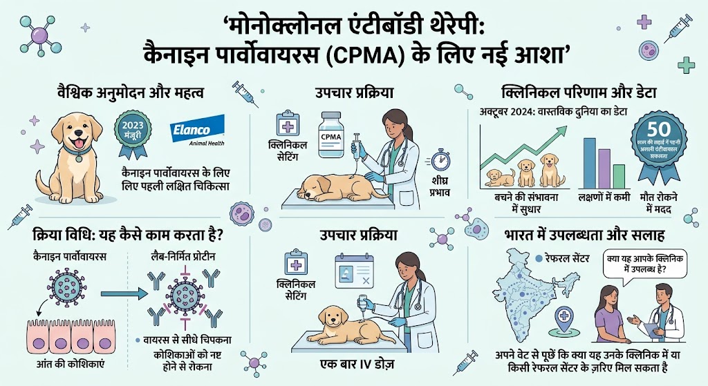 पार्वो वायरस क्या है: पिल्लों में यह इतना जानलेवा क्यों होता है 4 मोनोक्लोनल एंटीबॉडी थेरेपी