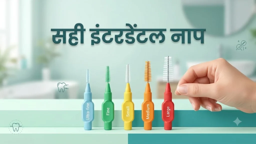 इंटरडेंटल ब्रश: पायरिया और खून आते मसूड़ों के लिए सही नाप कैसे चुनें 2 इंटरडेंटल ब्रश