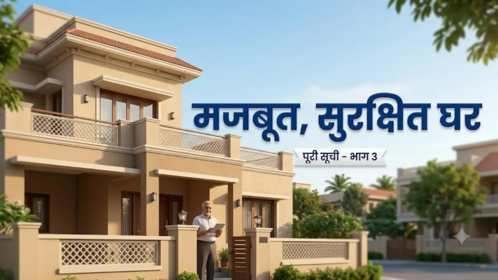 घर को गिरने से सुरक्षित बनाइए: भारतीय घर के लिए पूरी सूची — भाग 3 2 घर को गिरने से सुरक्षित बनाइए