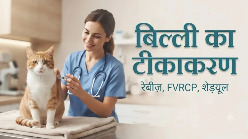 भारत में बिल्लियों के टीके