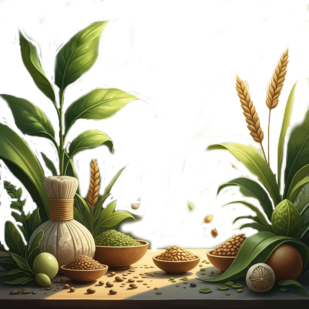 Plant based nutrition and vegetarian living with whole grains seeds legumes and natural foods