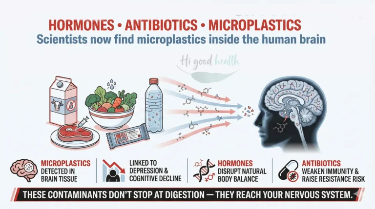 Silent Invaders: How Hormones & Antibiotics Sneak into Your Family's Diet — And Microplastics Are Reaching Your Brain! 3 How Hormones & Antibiotics Sneak into Your Family's Diet — And Microplastics Are Reaching Your Brain!