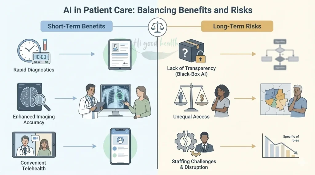 AI in Healthcare: Promise vs Pitfalls for Patients in 2026 5 Ai-in-health-care-1-1024x572