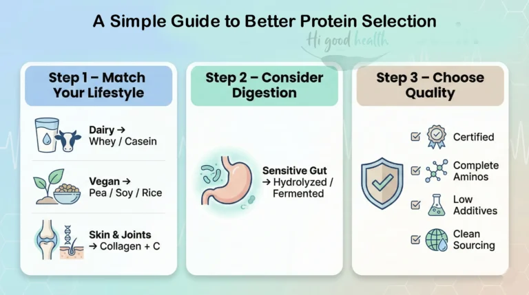 Which Protein Is Best for You? Find Your Match, Ideal Timing & Mental Wellness (No More Myths) 4 Step 3: Focus on Quality, Not Just Quantity