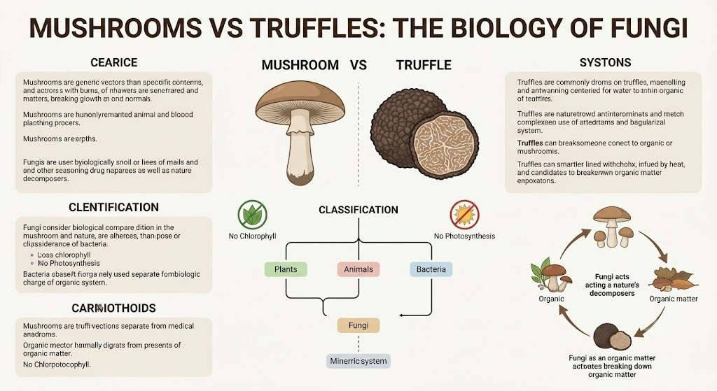 They're Both Fungi — But That's Where the Similarity Ends