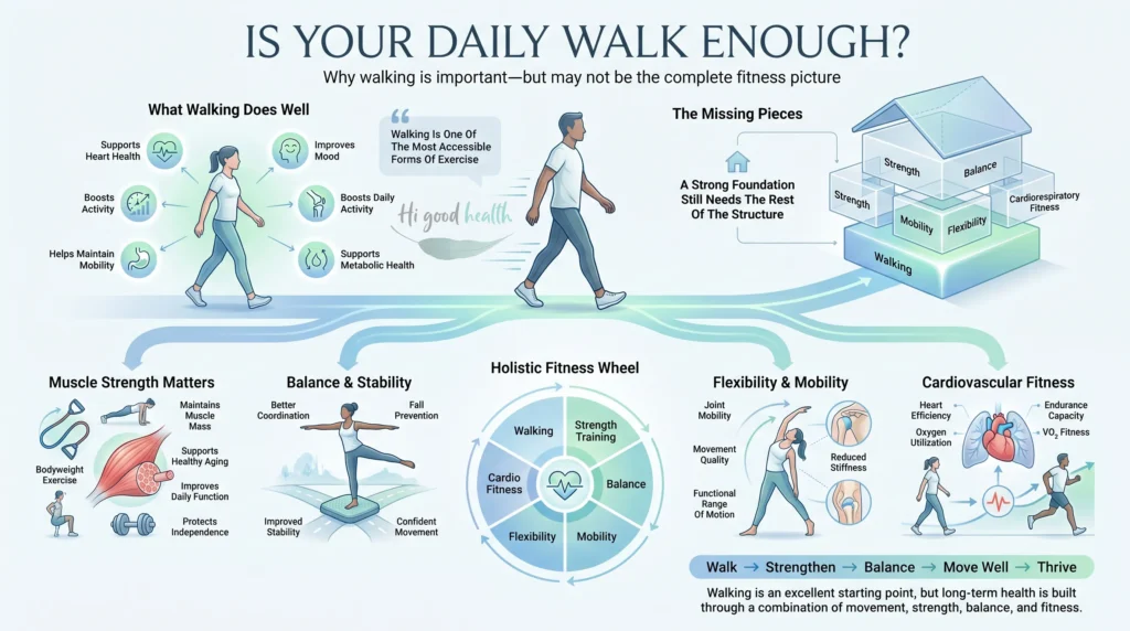 The Ancient Footsteps to Modern Health: Is Walking Truly a Panacea?