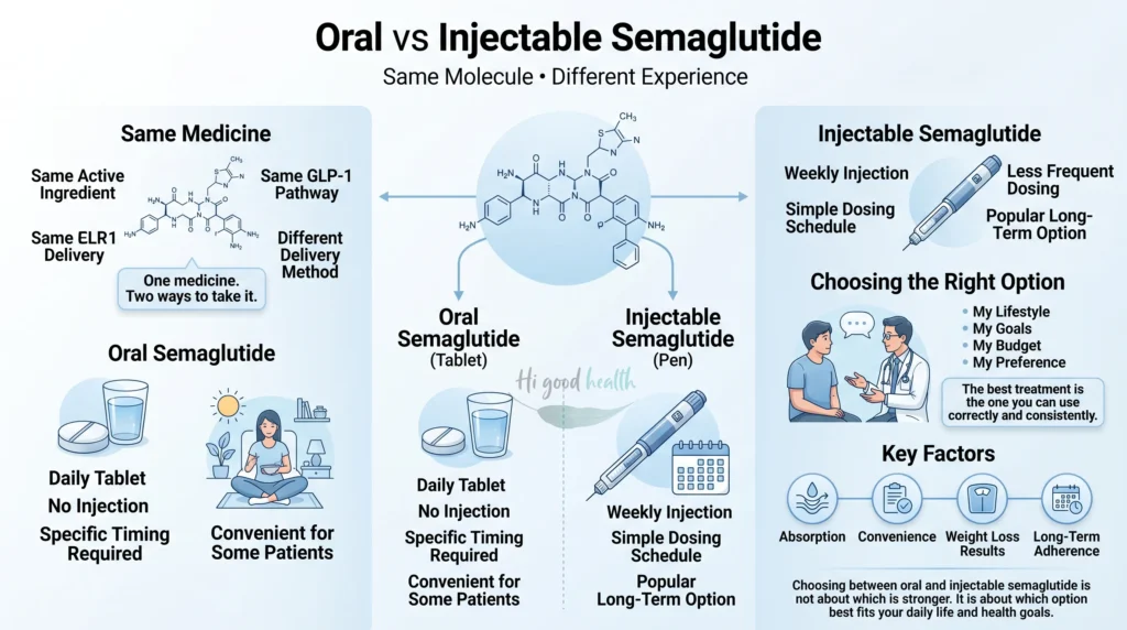 Oral vs Injectable Semaglutide in India
