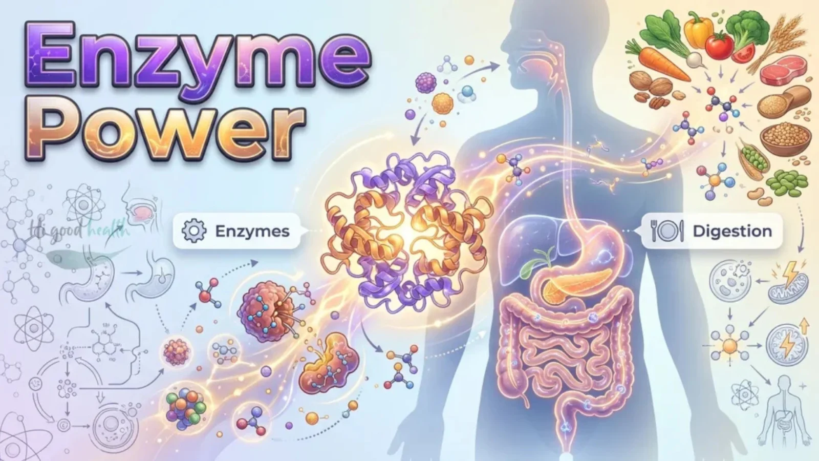 how enzymes power you body