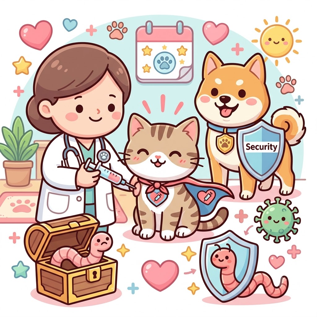 Deworming in Dogs and Cats in India Signs, Schedule, and Best Medicines