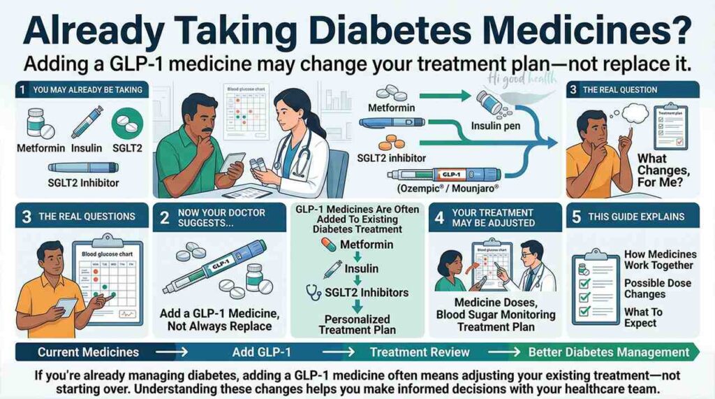 Already on Metformin or Insulin? How GLP-1 Fits Into Your Diabetes Treatment in India |Part 6 3 GLP-1 and metformin combination decisions in an Indian diabetes treatment plan