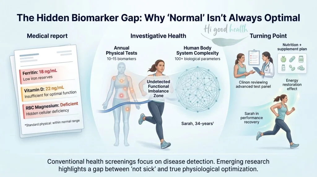 Your Reports Are Normal. So Why Do You Feel Like This? | Blood Tests | Part 1 4 Part-1-Hidden-Blood-test-for-peak-health-2-1024x572