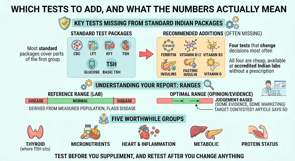 Which Blood Tests to Add, and What the Numbers Actually Mean | Blood Tests | Part 2 3 tsh test