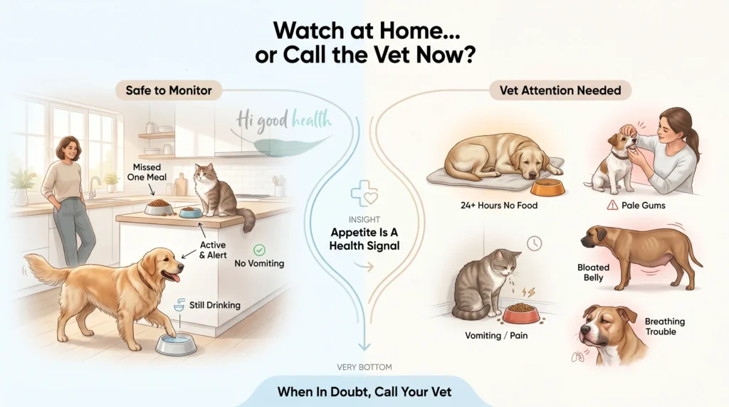 Dog or Cat Not Eating? Vet-Backed Guide to Appetite Loss (2026) 4 When Is "Not Eating" an Emergency?