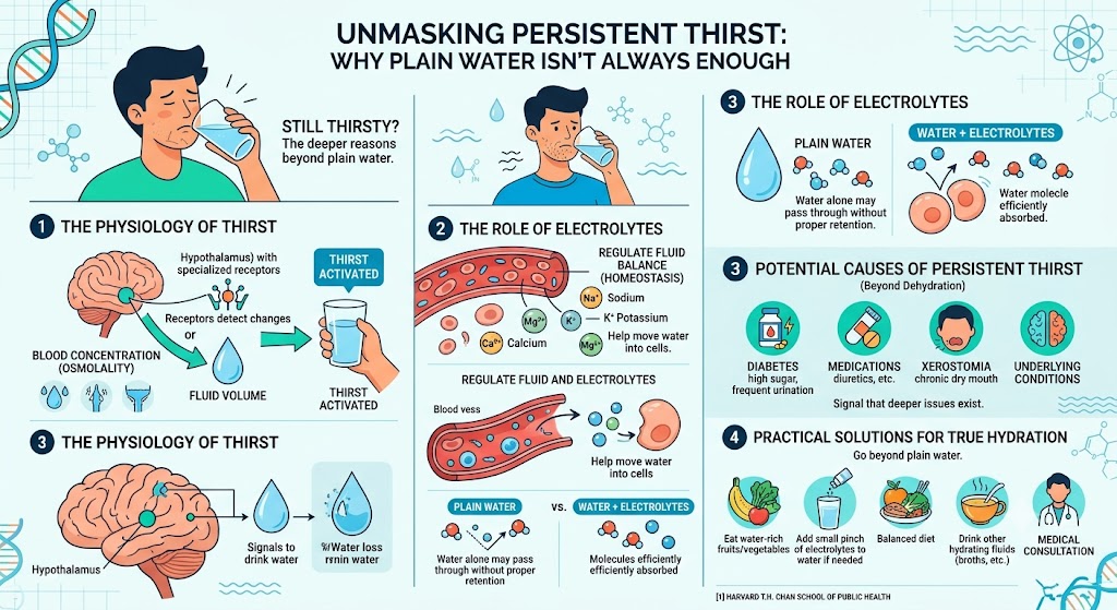 Still Thirsty Even After Drinking Water? Unmasking the Real Reasons