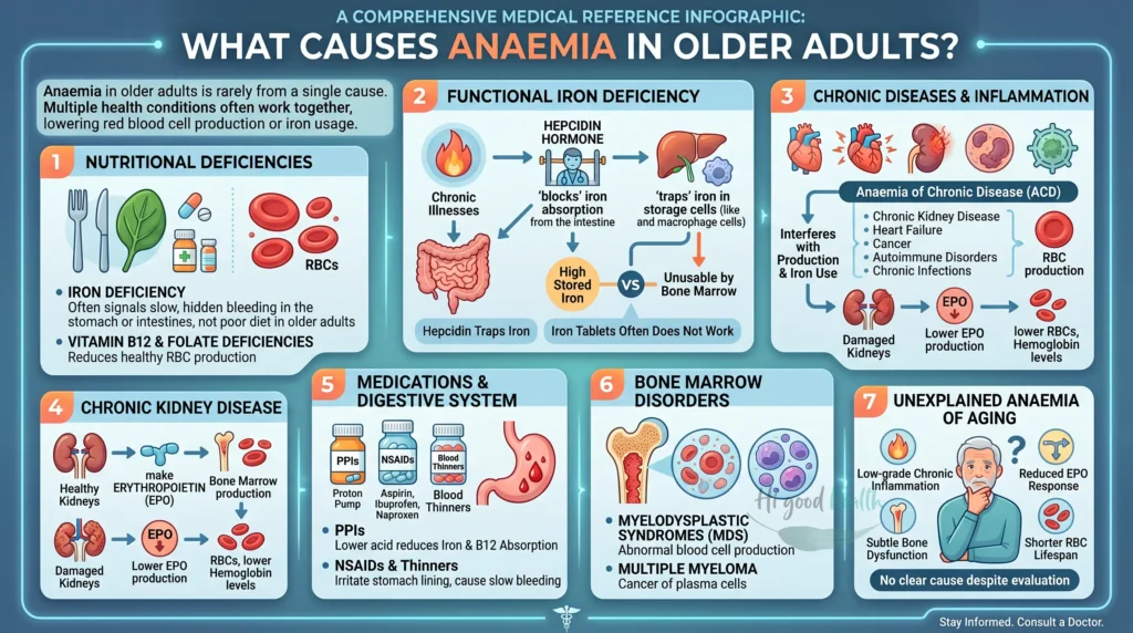 Root causes in older adults