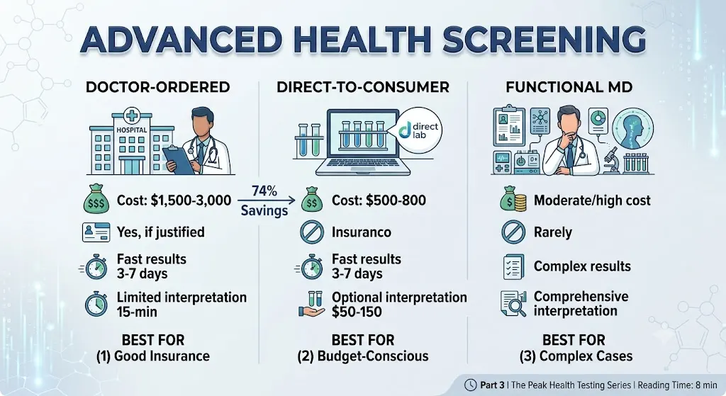 How to Get $2,000 Blood Tests for Under $500 | Part 3 3 Blood Tests for Under $500