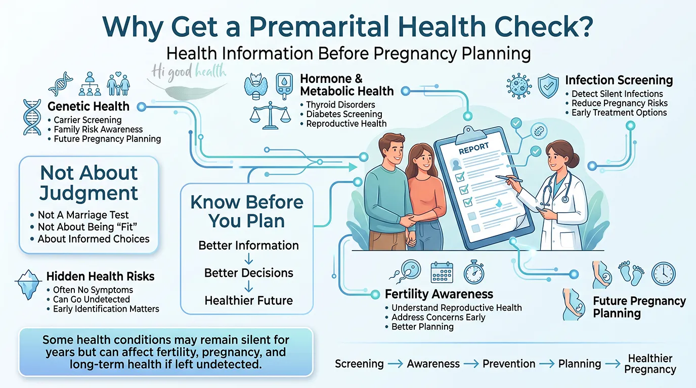 Premarital Medical Tests: The Health Checks That Can Shape Your Future Family – Planning a baby Part 3 4 Premarital checkup Planning a Baby series 2