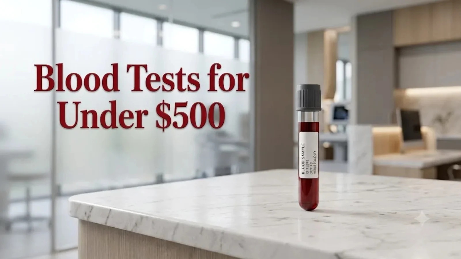 How to Get $2,000 Blood Tests for Under $500 | Part 3 2 Stop overpaying for healthcare. Learn how to bypass massive hospital markups and get a comprehensive blood test panel for under $500 using direct-to-consumer labs.