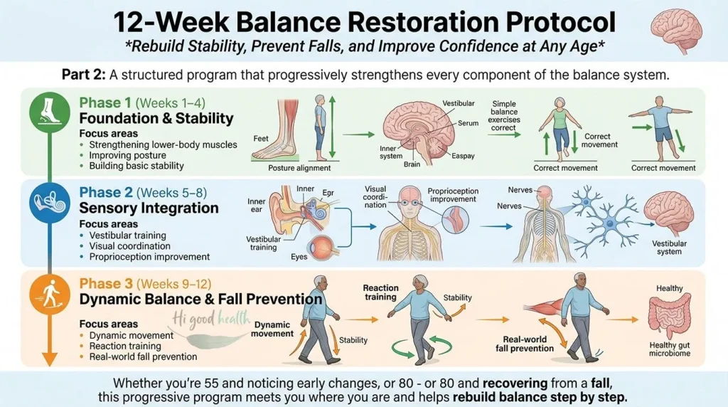 The 4-Phase Balance Restoration Protocol | Seniors Lose Part 2 2 You Know Why. Now Here’s How.