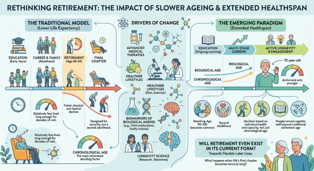 If Aging Slows Down, Will Retirement Even Exist?