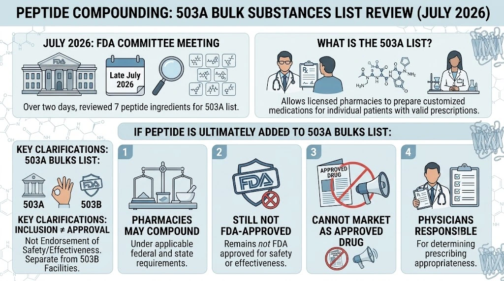 FDA Advisory Committee Votes on Peptides: What Changed—and What Didn't 3 What actually happened 2